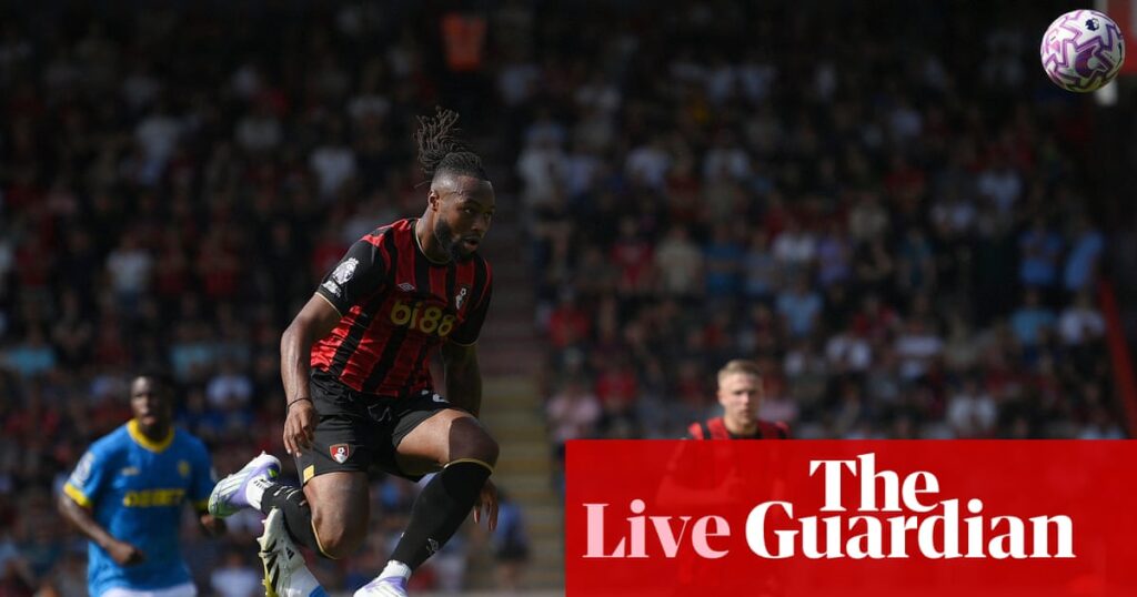 Brentford v Aston Villa, Bournemouth v Wolves, Burnley v Sunderland: football – live | Soccer
