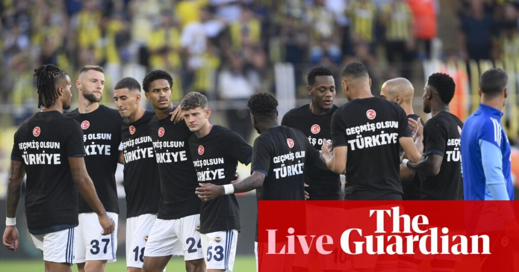 Champions League qualifying and Carabao Cup first round: football – live | Champions League