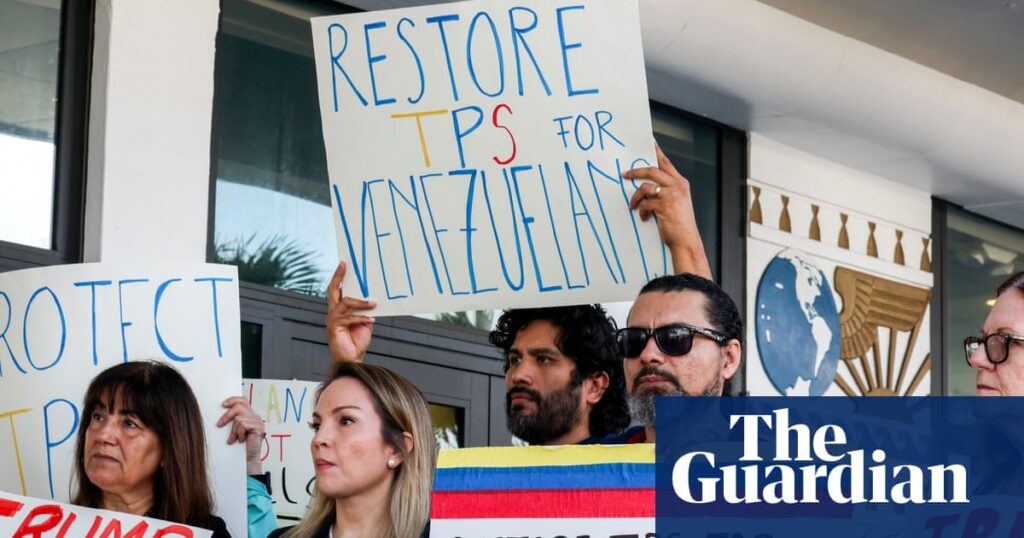 Court blocks Trump bid to end protections for 600,000 Venezuelans | US immigration