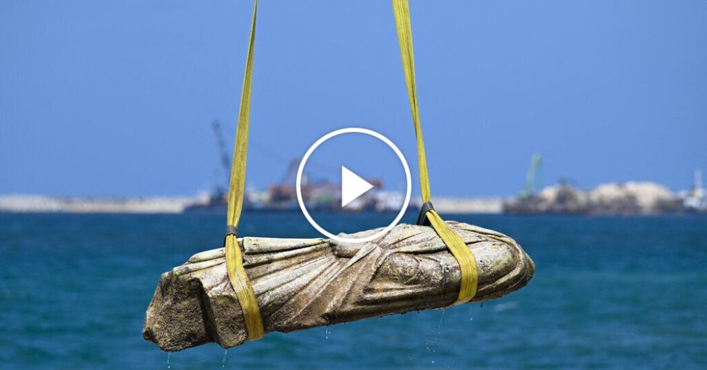 Egypt Recovers Ancient Artifacts From Underwater City