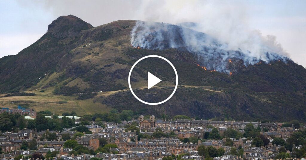 Fire Breaks Out on Landmark Arthur’s Seat in Scotland