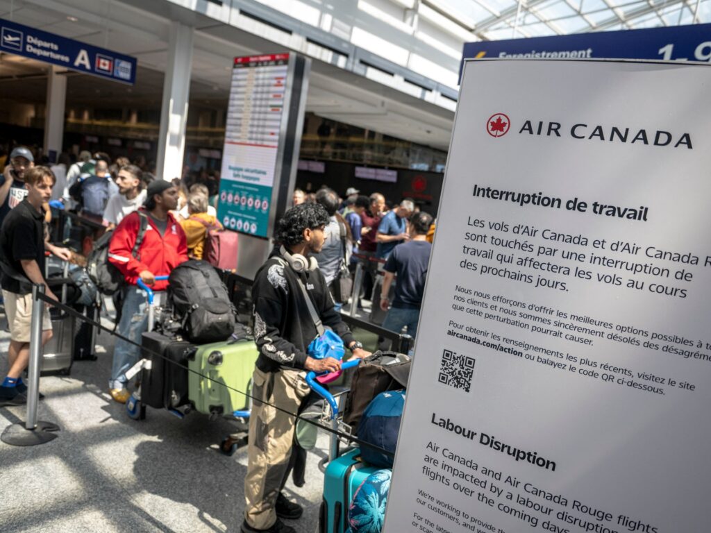 Government forces Air Canada into arbitration in bid to end strike | Protests News