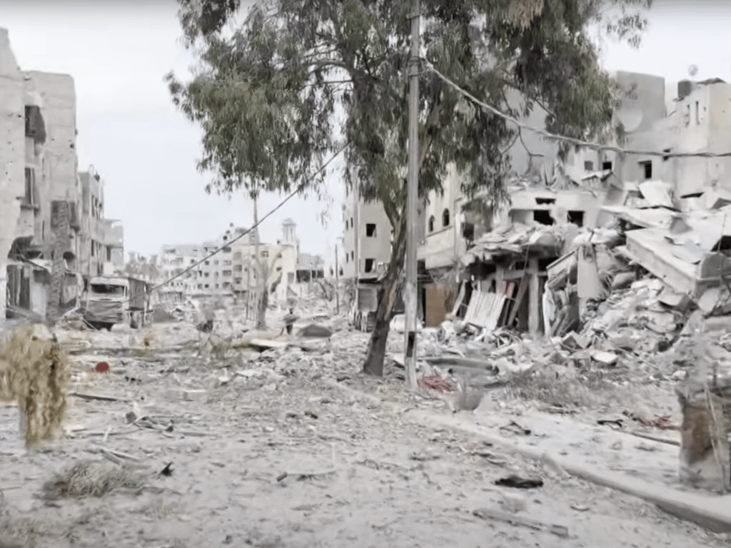 Israel bombs once-bustling Gaza City neighbourhood Zeitoun to rubble | Conflict News