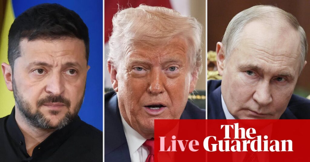 Leaders in frantic phone diplomacy with Trump ahead of Putin summit on Ukraine – Europe live | World news