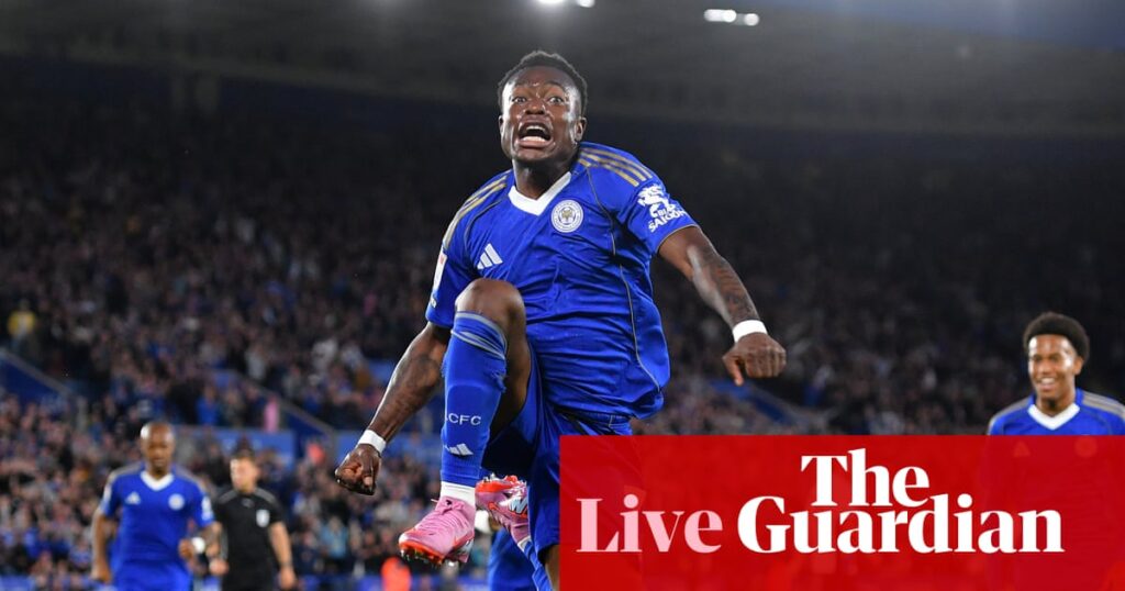 Leicester v Birmingham: Championship – live | Championship
