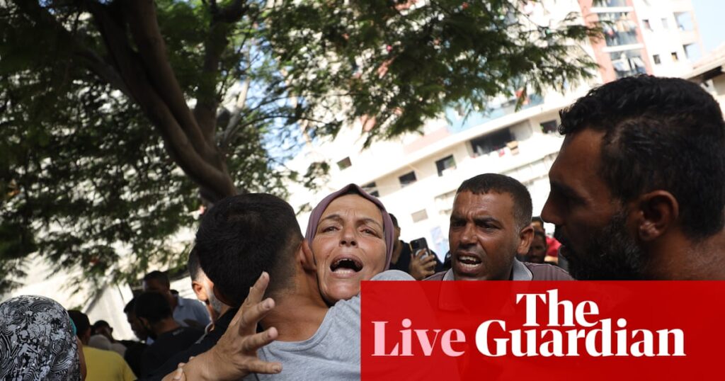 Middle East crisis live: 25 reported killed in Gaza as UN warns one in five Gaza City children malnourished – updates | Israel-Gaza war