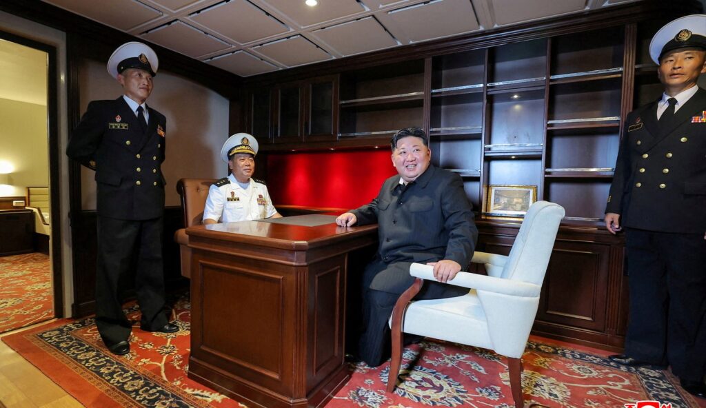 North Korea’s Kim oversees test-firing of new air defence missiles: Report | Weapons News