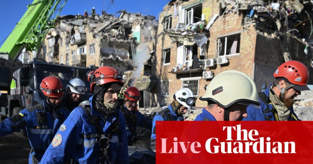 Russia hits British Council and EU delegation offices in overnight airstrikes on Kyiv - Europe live | Europe