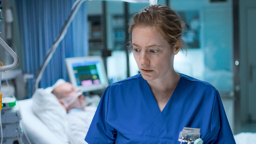 Leonie Benesch in 'Late Shift'