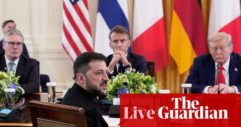 Trump says ceasefire not necessary to negotiate Ukraine-Russia peace deal but US will give Kyiv ‘very good protection’ – live | Ukraine