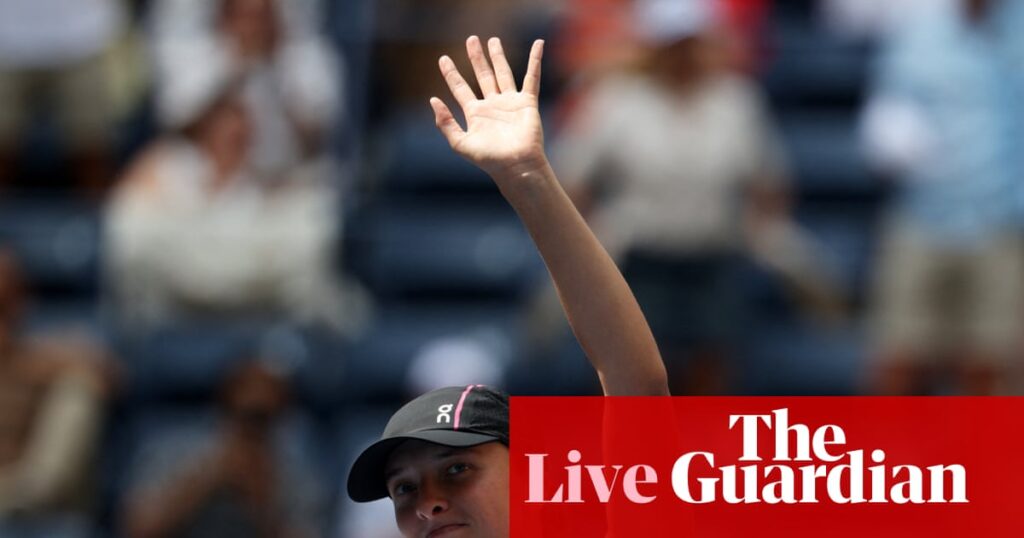 US Open tennis 2025: Iga Swiatek, Jannik Sinner and Naomi Osaka in action on day five – live | US Open Tennis 2025