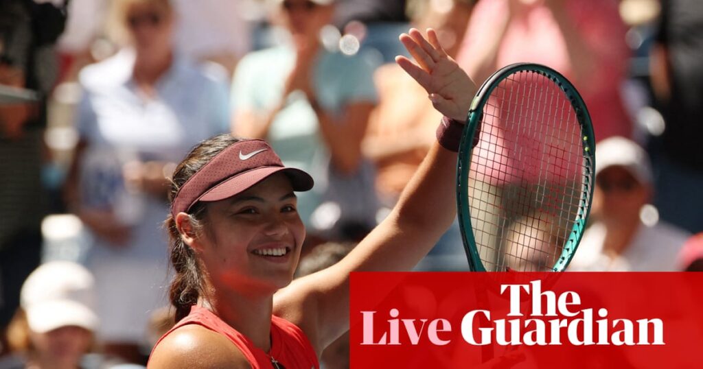 US Open tennis 2025: Raducanu beats Tjen, Djokovic and Pegula in action on day four – live | US Open Tennis 2025