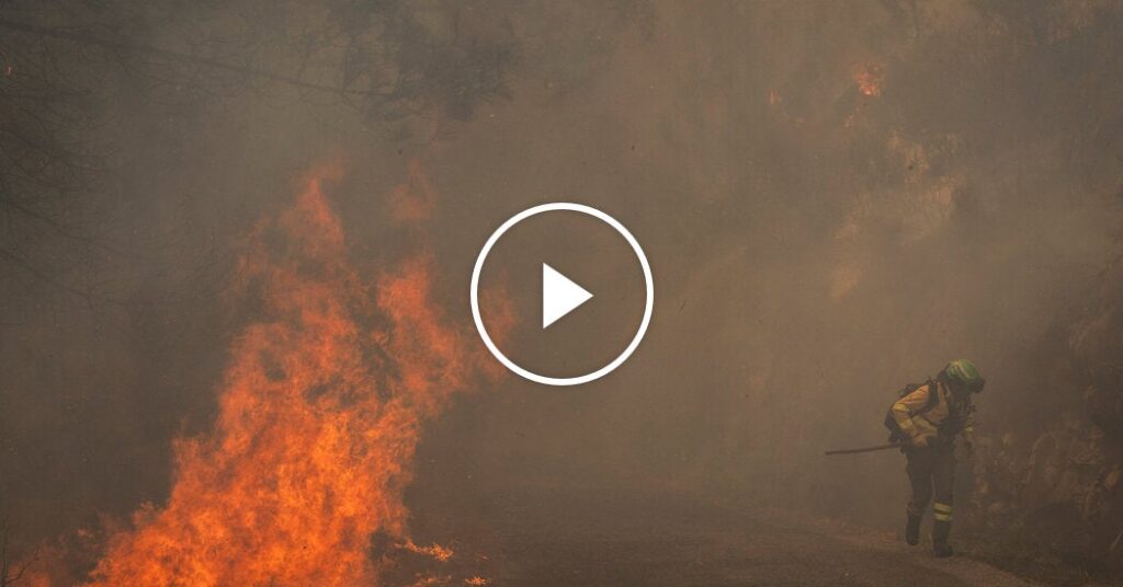 Wildfires Continue Scorching Spain