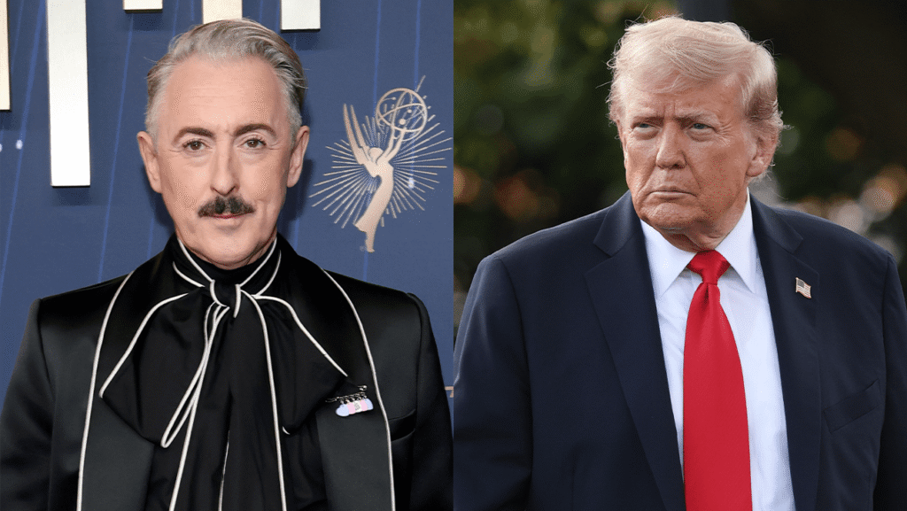 Alan Cumming and Donald Trump