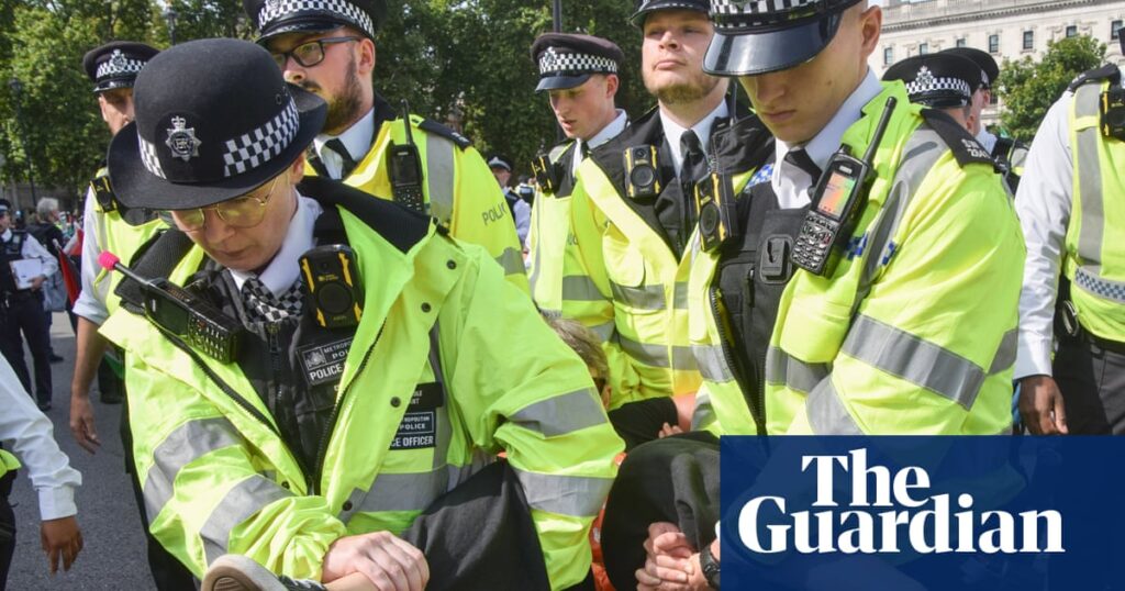 Almost 900 people arrested at Palestine Action protest, Met police say | UK news