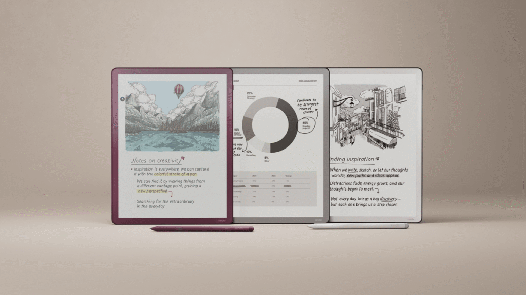 Amazon unveils new Kindle Scribe and Kindle Scribe Colorsoft