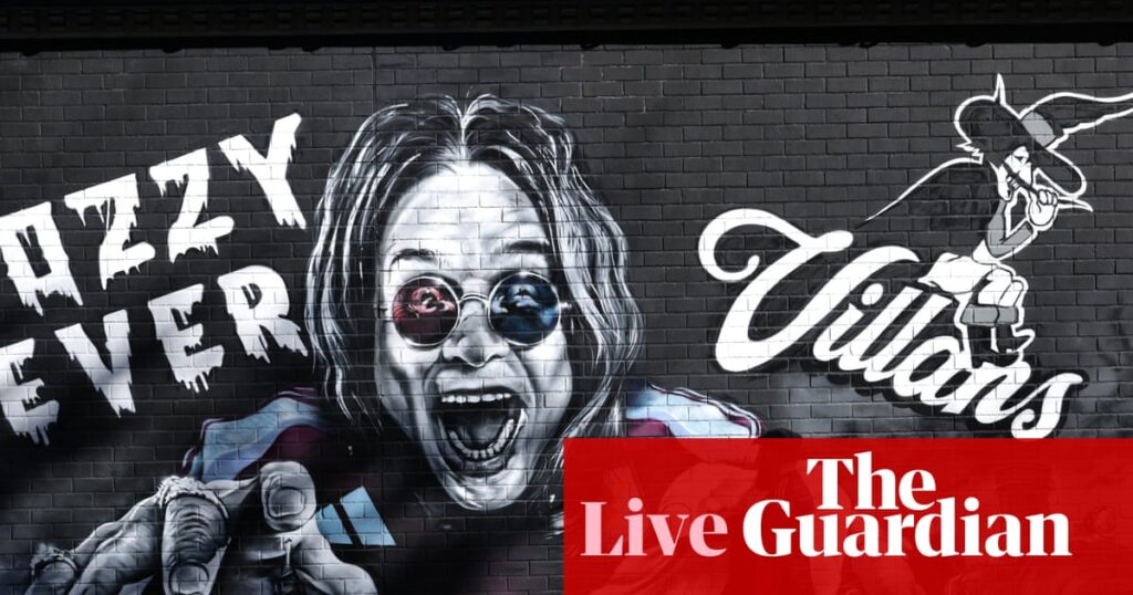 Aston Villa v Fulham: Premier League – live | Premier League