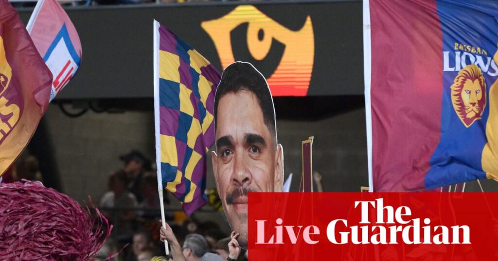 Australia news live: AFL grand final could spread Queensland measles outbreak; Albanese heads for UK talks | Australia news