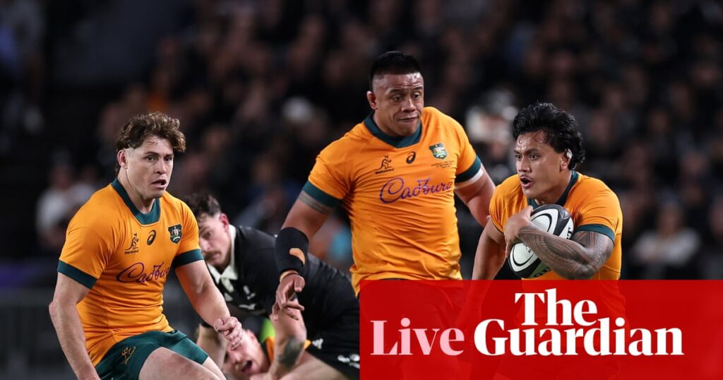 Bledisloe Cup live updates: New Zealand v Australia – Rugby Championship | Rugby Championship