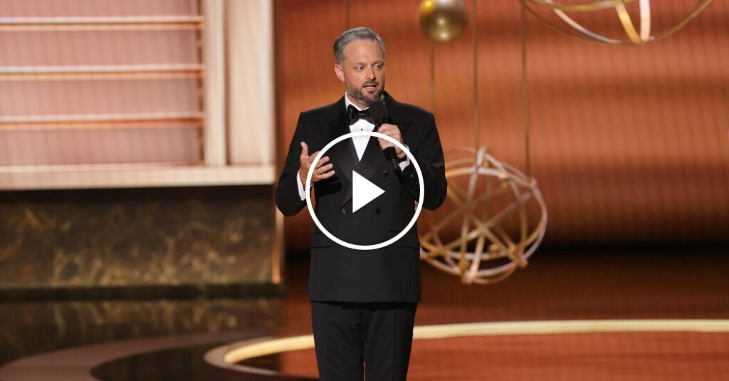 Emmys Host Donates to Charity, With No Help From Stars