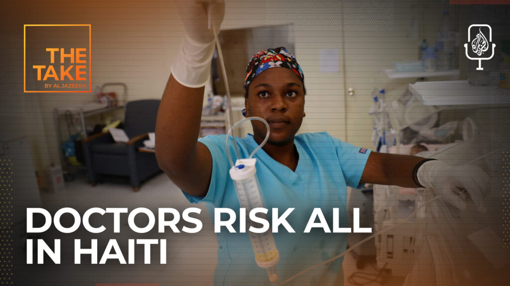 Inside the Haitian hospital on the front line of war