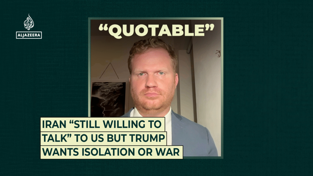 Iran “still willing to talk” to US but Trump wants isolation or war