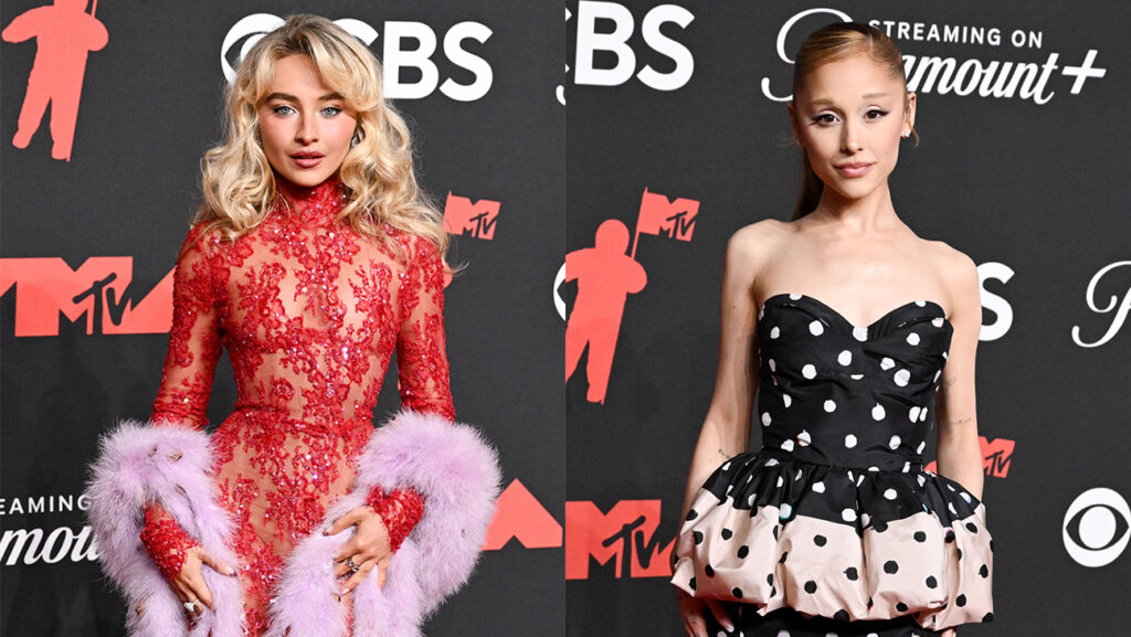 MTV VMAs: Sabrina Carpenter, Ariana Grande and More Stars on the Red Carpet