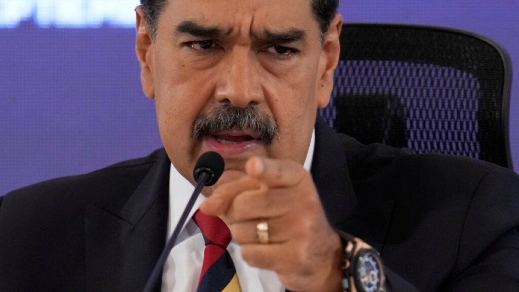 Maduro says US naval forces aimed at regime change in Venezuela | Nicolas Maduro News