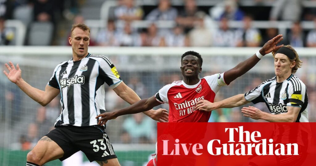 Newcastle v Arsenal: Premier League – live | Premier League