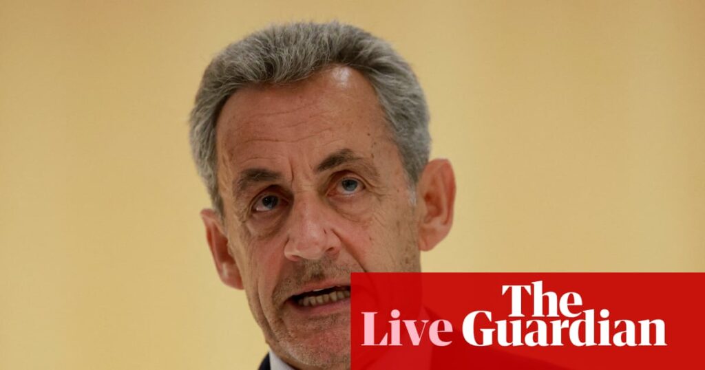 Sarkozy says he will ‘sleep in prison, but with head held high’ following guilty verdict in Libya trial – Europe live | Denmark