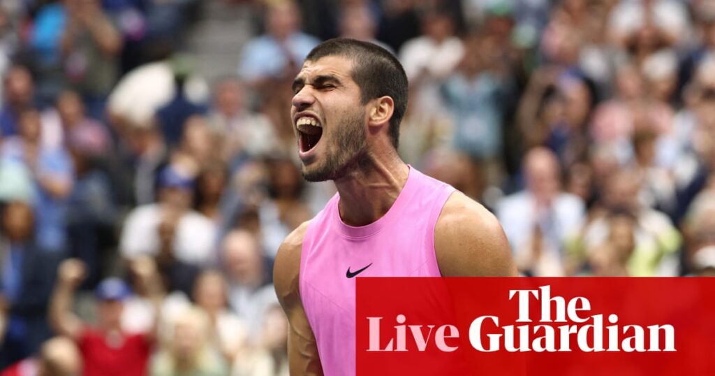 US Open tennis 2025: Carlos Alcaraz beats Jannik Sinner in men’s singles final – as it happened | US Open tennis
