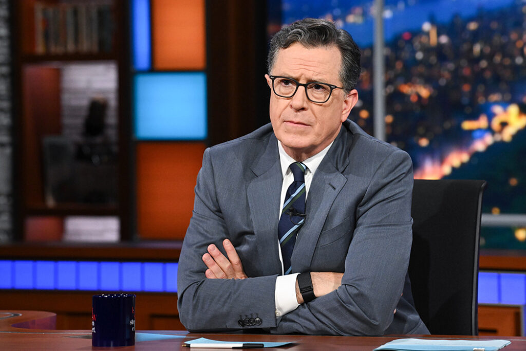 tephen Colbert will end his show in May
