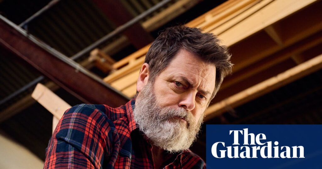 ‘My wife is an exquisite goddess’: Nick Offerman on love, woodwork and storing gravy in his beard | Movies