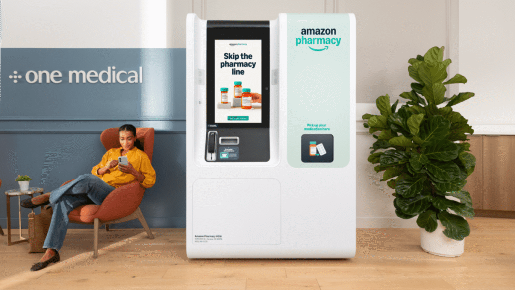 Amazon Pharmacy is launching vending machines for prescription drugs
