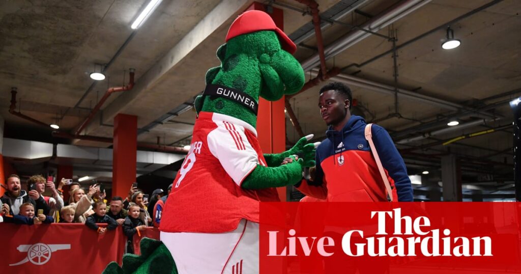 Arsenal v Crystal Palace, Aston Villa v Manchester City and more: Premier League clockwatch – live | Soccer Arsenal v Crystal Palace, Aston Villa v Manchester City and more: Premier League clockwatch – live | Soccer