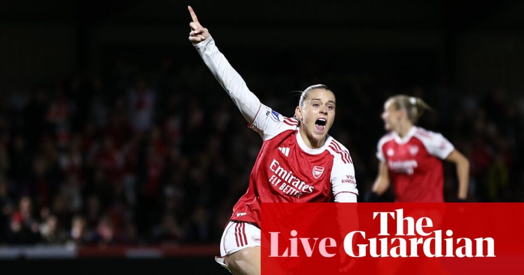 Arsenal v OL Lyonnes: Women’s Champions League – live | Women's Champion's League