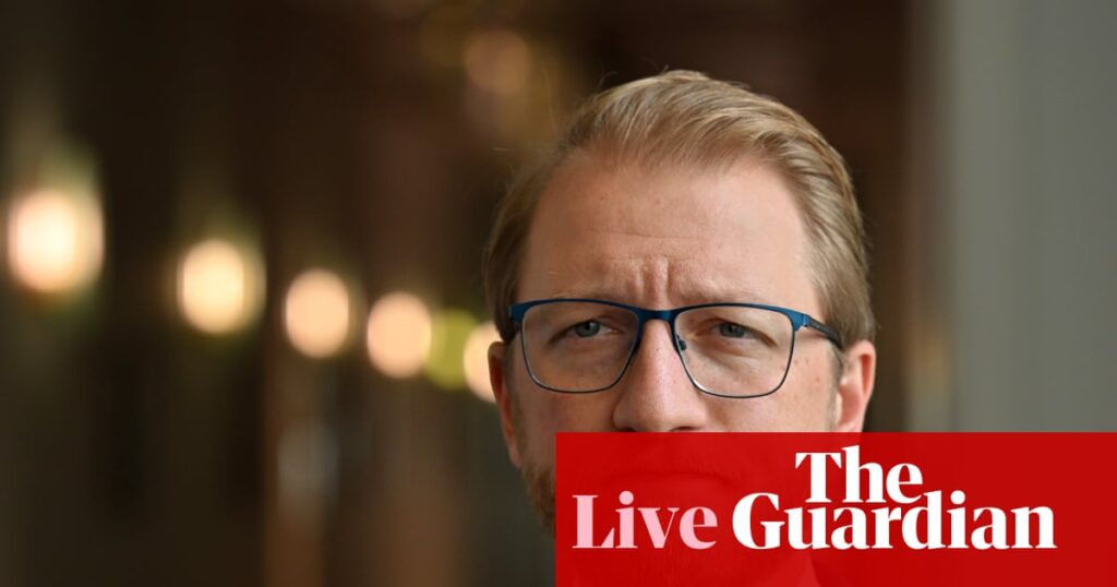 Australia news live: Liberals infighting and ‘mass public therapy session’ must end, says James Paterson | Australia news