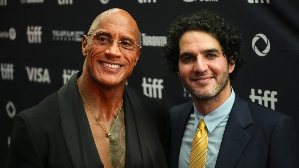 Dwayne Johnson and Benny Safdie