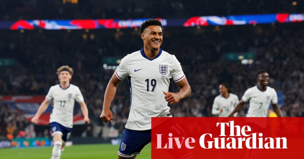 England v Wales: international football friendly – live | Friendlies