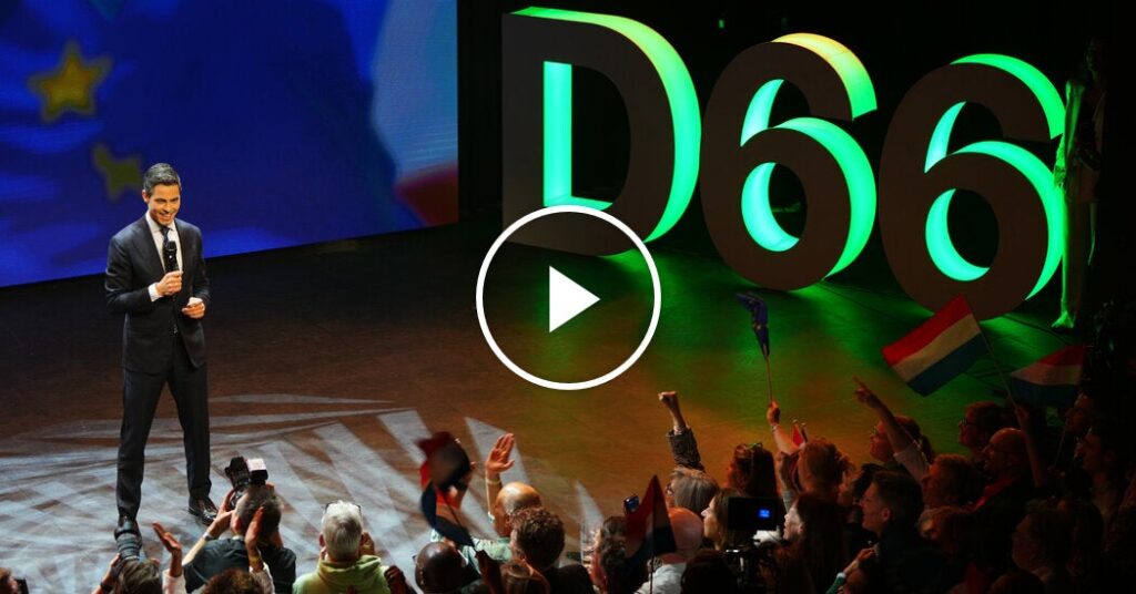 Far Right Projected to Lose Ground to the Center Left in Dutch Election