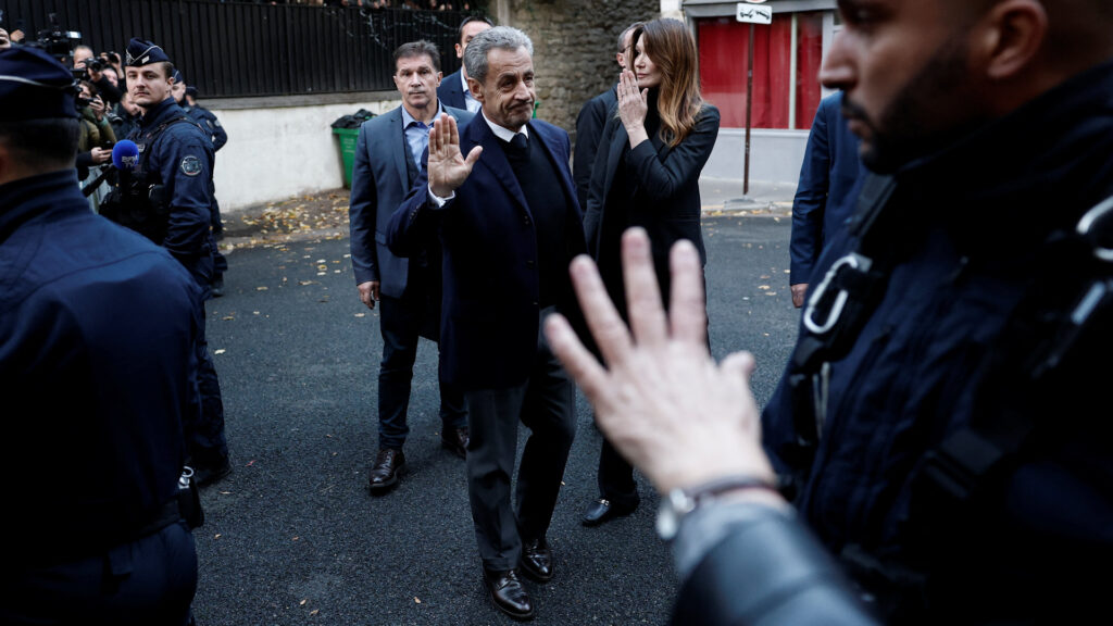 Former French President Nicolas Sarkozy starts five-year prison term | Newsfeed