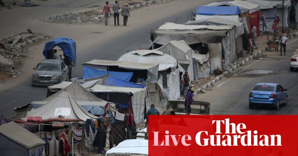 Gaza ceasefire live: aid relief scaled up as Hamas confirms it will begin releasing Israeli hostages on Monday morning | Gaza