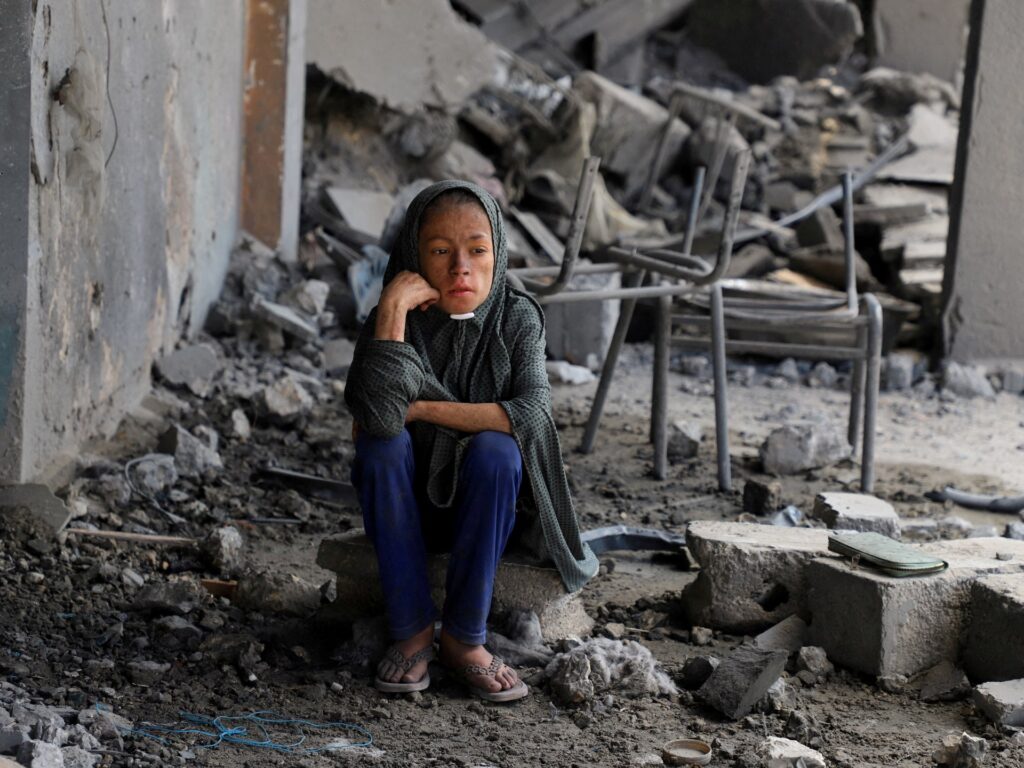 Israel threatens all staying in Gaza City, kills at least 17 in enclave | Israel-Palestine conflict News