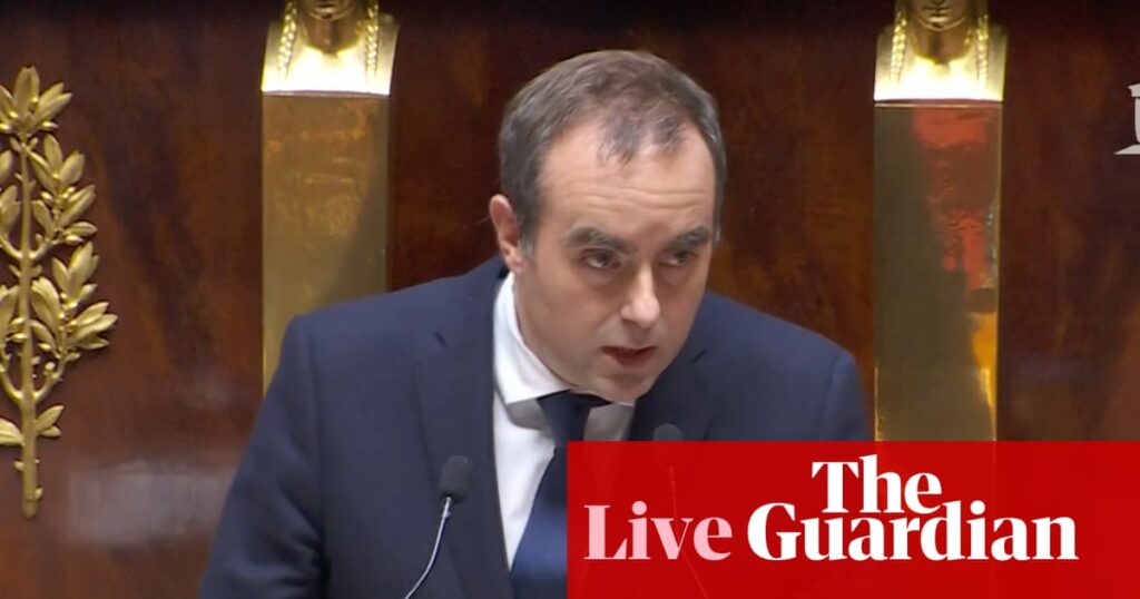 Lecornu asks French parliament not to use budget to vote down his government – Europe live | France