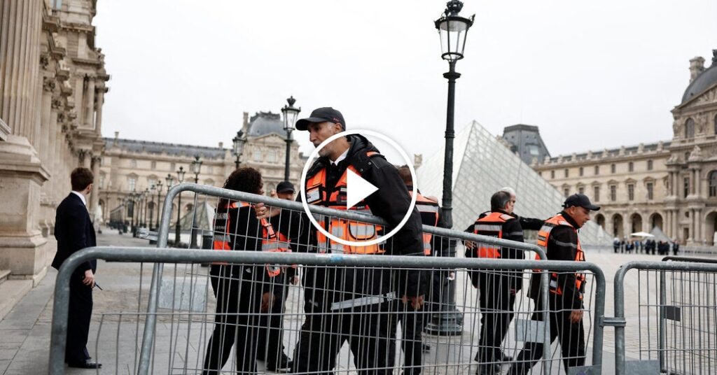 Louvre Remains Closed Day After Brazen Jewel Heist