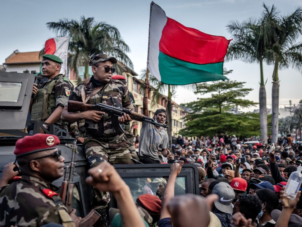 Madagascar soldiers join antigovernment protesters assembled in capital | Protests News