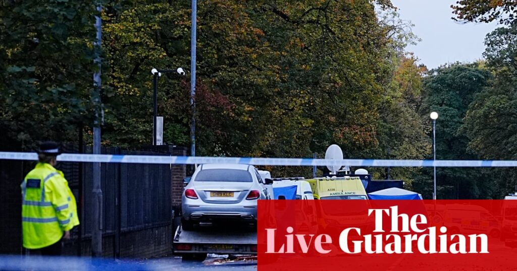 Manchester synagogue victims named as home secretary says attacker was not known to police – latest | UK news