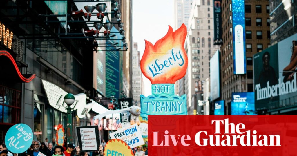 No Kings protest live updates: Bernie Sanders to headline rally in Washington DC | Trump administration