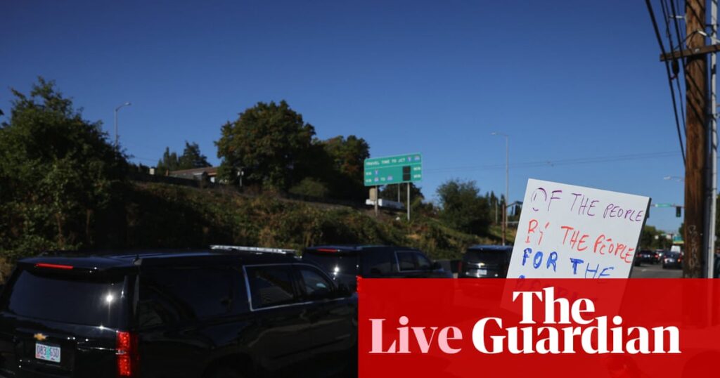 Oregon’s governor says she told Kristi Noem ‘there is no insurrection in Oregon’ – as it happened | Trump administration