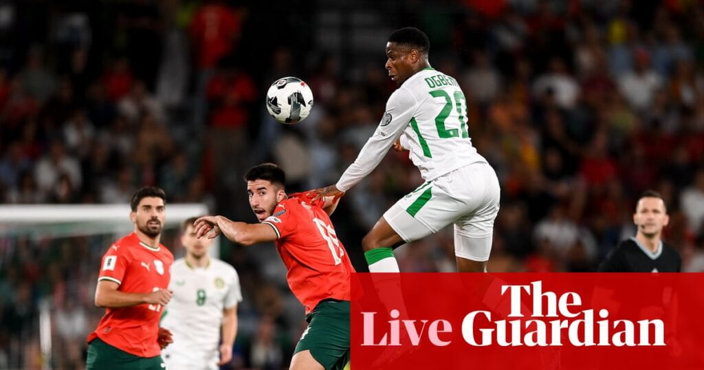 Portugal v Republic of Ireland, Spain v Georgia: World Cup 2026 qualifying – live | World Cup 2026 qualifiers